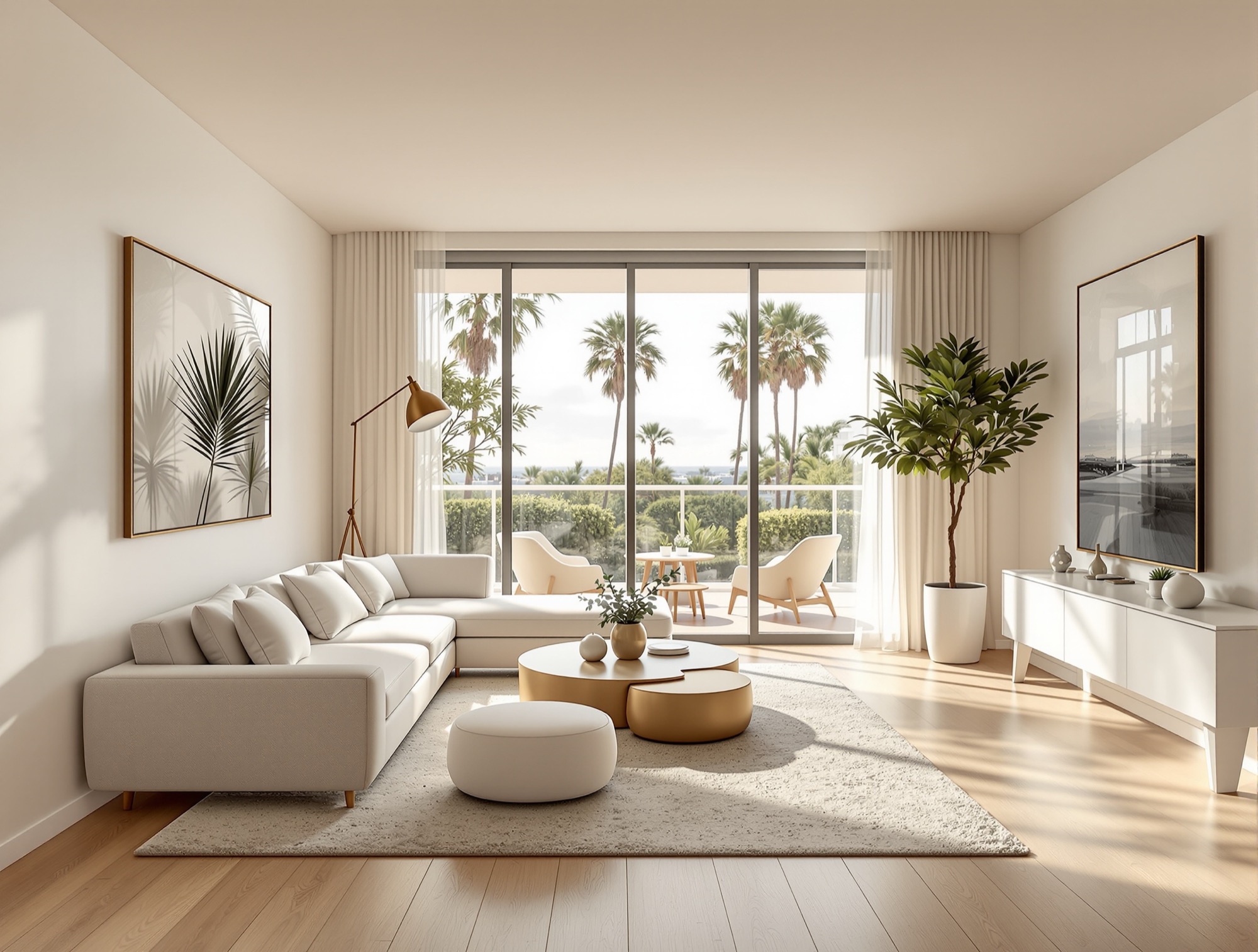 Modern condominium